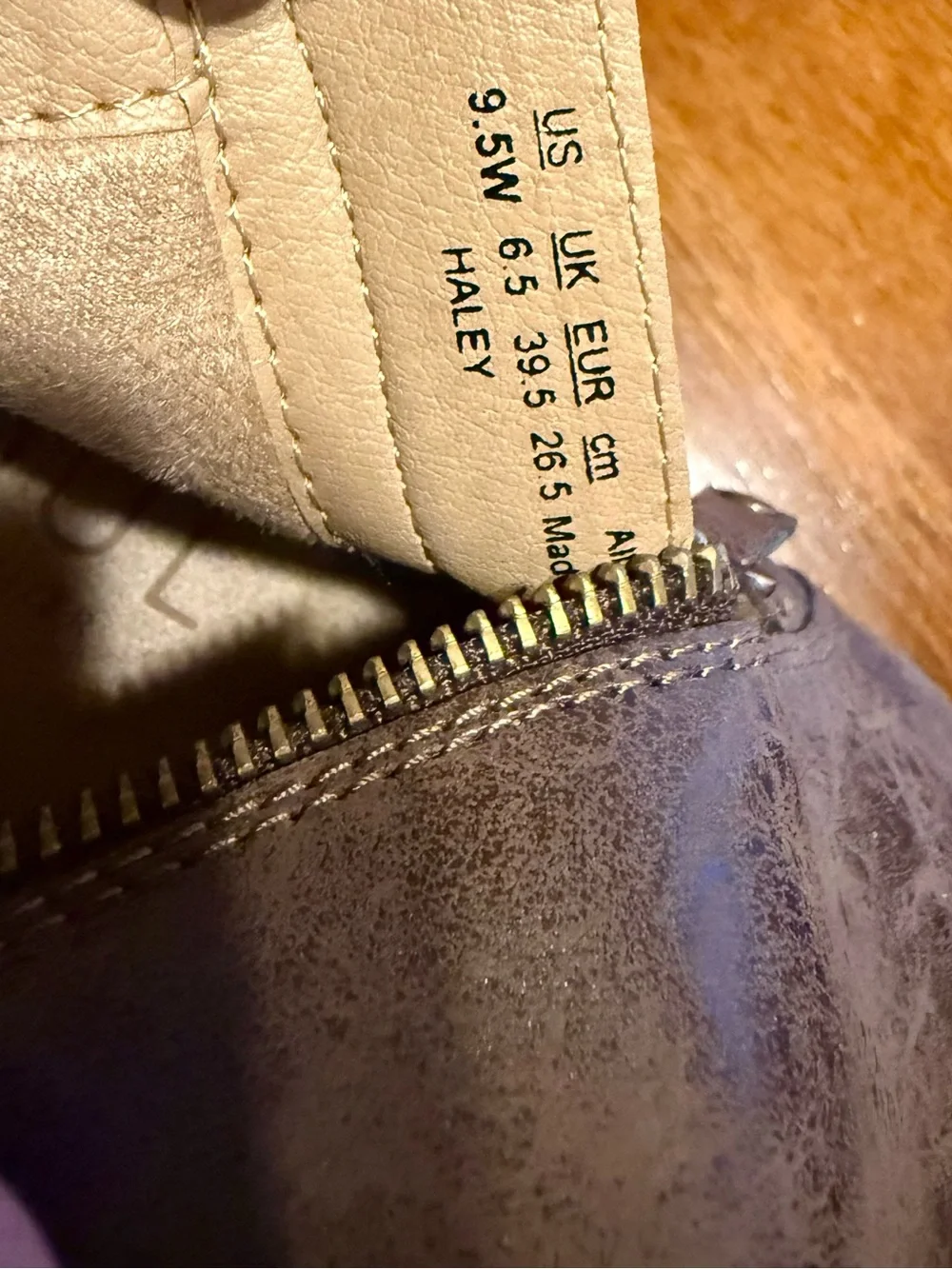 SOUL Naturalizer Taupe Ankle Booties with Side Zip